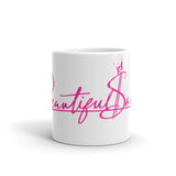 Hot Pink Beautiful Savage Coffee Mug 11oz