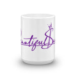 Purple Beautiful Savage Coffee Mug 15oz
