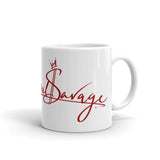 Red Beautiful Savage Coffee Mug 11oz