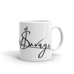 Black Beautiful Savage Coffee Mug 11oz