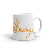 Orange Beautiful Savage Coffee Mug 11oz
