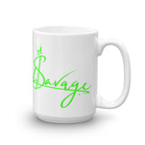 Neon Beautiful Savage Coffee Mug 15oz